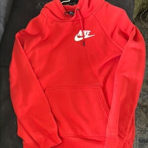 Nike Red Hoodie